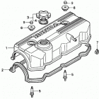 H6522 A4 COMPACT TRACTOR, JPN, VIN# TZAD-1000001 TO TZAD-1001869 Крышка головки цилиндров