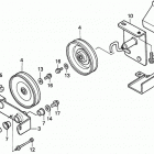 H4518H HSA-A LAWN TRACTOR, JPN, VIN# MZAT-1000001 TO MZAT-1999999 Tensioner Pulley (h4514h, H4518h)
