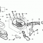 H5013 AC2-B MULTI-PURPOSE TRACTOR, JPN, VIN# FAHA-4300001 Воздухозаборник
