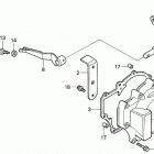 H4013 SAN-A LAWN TRACTOR, JPN, VIN# MZAR-1000001 TO MZAR-1999999 Clutch Arm (h4013)