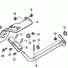 H2113 HMA LAWN TRACTOR, USA, VIN# MZBF-6200001 Height Adjusting Lever