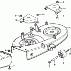 HT3810K1 SA LAWN TRACTOR, JPN, VIN# HT3810-5100001 TO HT3810-5199999 Cutter Housing + Belt Cover (ht3810-k1-3813)