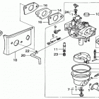 H4013 SAN-A LAWN TRACTOR, JPN, VIN# MZAR-1000001 TO MZAR-1999999 Carburetor (h4013)