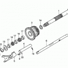 H5518 NA2-B MULTI-PURPOSE TRACTOR, JPN, VIN# TZAC-2000001 TO TZAC-2499999 Mainshaft