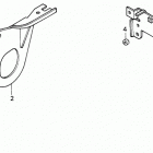 H4514H HSA-A LAWN TRACTOR, JPN, VIN# MZAS-1000001 TO MZAS-1999999 Engine Mount (h4514h)
