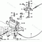 BF115DK1 LA Front Cover Bracket + Front Lock