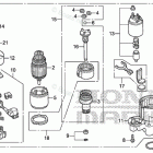 BF225D XDA STARTER MOTOR