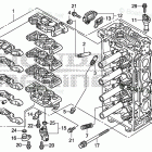 BF150AK2 XCS CYLINDER HEAD