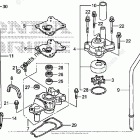 BF15DK0 LHTA WATER PUMP + VERTICAL SHAFT (S,L)