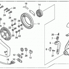 BF90DK0 LHTA ДУ одиночного типа, установка заподлицо слева