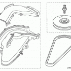 BF150AK0 LA Alternator Belt