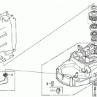 BF50AK0 LRTA Кожух первичной шестерни