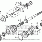 BF250A LA Propeller Shaft