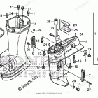 BF15DK2 SHA Gear Case + Extension Case