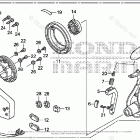 BF40DK4 LRTA Remote Control (Flush Mount Type) (L.)