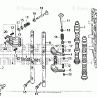 BF250A LA Camshaft, Rocker Arm