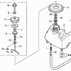 BF2DK0 SCAB Топливный бак