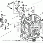 BFP8DK3 LHTA Cylinder Block + Crankcase Cover