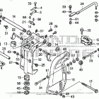 BF90DK5 XRTA Stern Bracket + Swivel Case