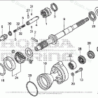 BF150AK0 XCA Propeller Shaft + Propeller (XCA / XCC)