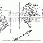 BF40DK4 LHA THROTTLE BODY