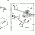 BF100F LA Remote Control Bracket