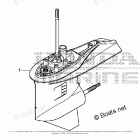 BF90DK5 XRTA Gear Case Assy.
