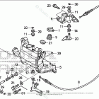 BF150AK0 LA Front Cover Bracket + Front Lock