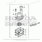 BF6AH SHNA Water Pump Impeller Kit