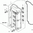 BF150AK0 LA Крышка головки цилиндров