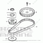 BFP8DK3 LHTA Timing Belt