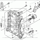 BF225AK1 XXCA Crankcase