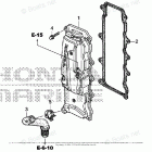 BF90DK5 XRTA Cylinder Head Cover