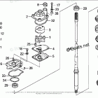 BF200AK0 LA Water Pump + Vertical Shaft