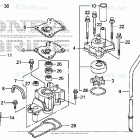 BFP15DK0 XHTA WATER PUMP + VERTICAL SHAFT (UL SIZE)
