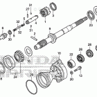 BF150AK2 XCS PROPELLER SHAFT + PROPELLER (COUNTER ROTATION)
