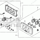BF225D XDA SWITCH PANEL KIT (POWER TILT)