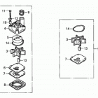 BF115AK0 LA Водяной насос, комплект крыльчатки