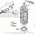 BF90DK5 XRTA Crankshaft Piston