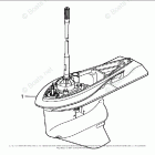 BF200AK0 LA Gear Case Assy.