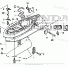 BF115DK1 LA GEAR CASE