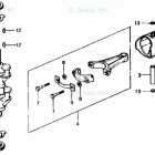 BF100B LA PISTON & CRANKSHAFT