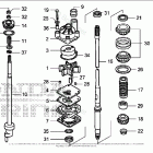 BF75DK0 LRTA Water Pump + Vertical Shaft