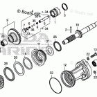 BF200D XCDA Propeller Shaft (Counter Rotation)