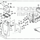 BF200D LRA REMOTE CONTROL (TOP MOUNT SINGLE TYPE) (L.) (MECH)