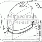 BF150AK2 XCA Engine Cover Assy.