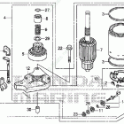 BF20DK3 SRTA STARTER MOTOR