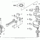 BF50AK0 SRJA Crankshaft Piston