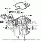 BF20DK3 SHA Oil Case + Oil Pan Gasket