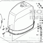 BF115DK1 LA Engine Cover Assy.